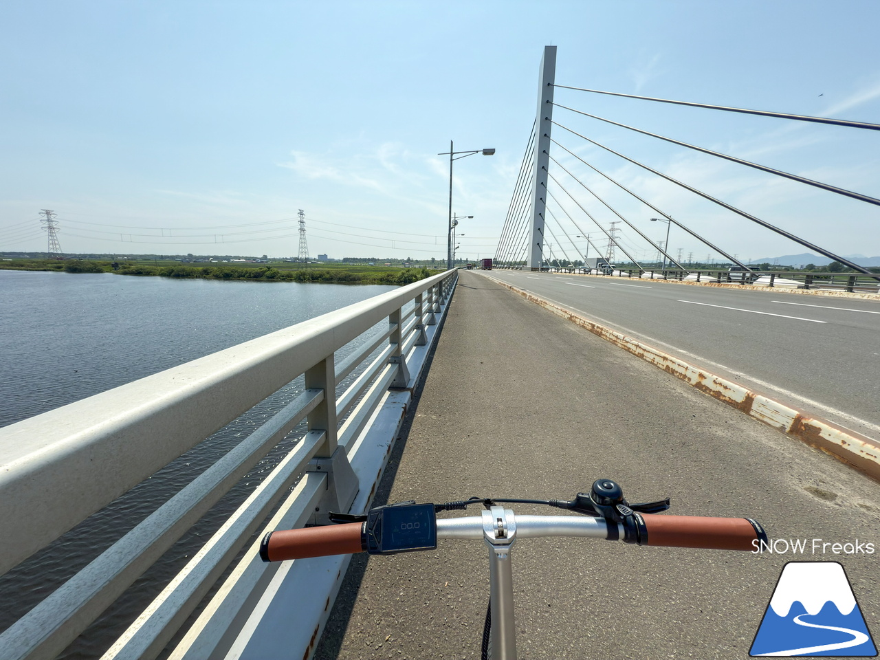電動アシスト自転車『ADO Air Carbon』に乗って、札幌近郊をのんびりサイクリング♪